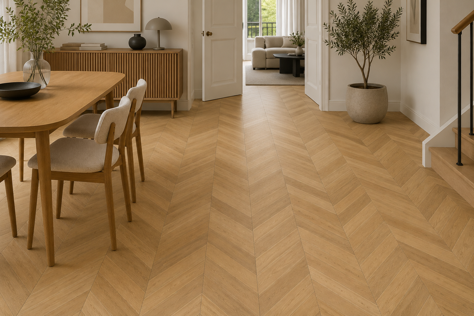 Semi Massif Chêne Chevron 14 mm