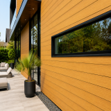Composite WPC Cladding pour façade TEAK 
