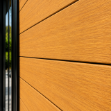 Composite WPC Cladding pour façade TEAK 