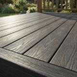 Composite terrasse Dark Grey texturée
