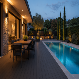 Composite terrasse Black texturée