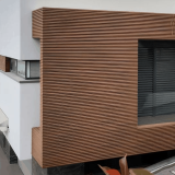 Bardage composite teak 
