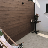 Cladding composite noyer 