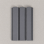 Bardage en mdf super matt Gris clair