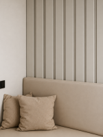 Bardage en mdf super matt beige – Image 2