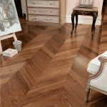Parquet semi massif noyer point d’Hongrie